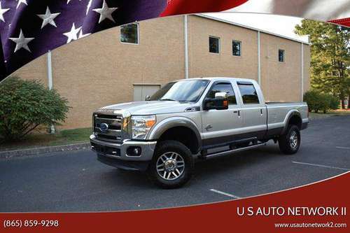 2011 Ford F-350 F350 F 350 Super Duty Lariat 4x4 4dr Crew Cab 8 ft.... for sale in Knoxville, TN