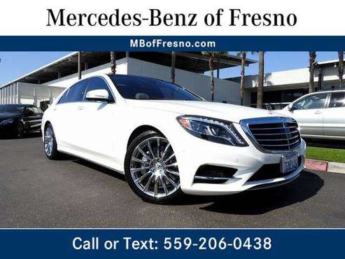 2015 Mercedes-Benz S-Class S 550 HUGE SALE GOING ON NOW! for sale in Fresno, CA
