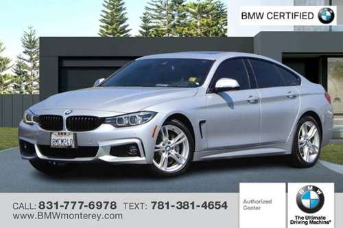2019 BMW 4 Series 440i xDrive Gran Coupe - - by dealer for sale in Seaside, CA