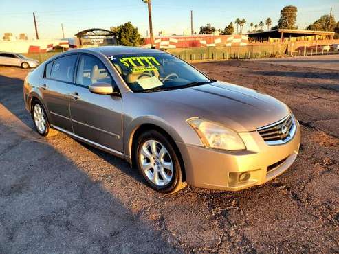 2007 Nissan Maxima 4dr Sdn V6 CVT 3 5 SL FREE CARFAX ON EVERY for sale in Glendale, AZ