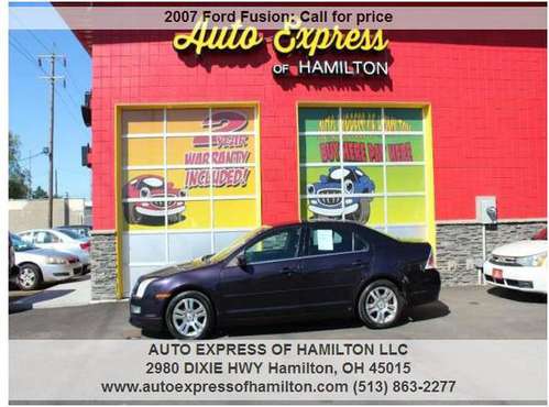 2007 Ford Fusion $199 DOWN + TAX BUY HERE PAY HERE for sale in Hamilton, OH