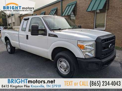 2012 Ford F-250 F250 F 250 SD XL SuperCab Long Bed 2WD HIGH-QUALITY... for sale in Knoxville, NC