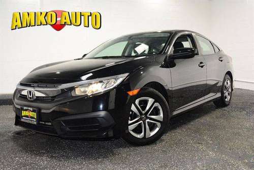 2016 Honda Civic LX LX 4dr Sedan CVT - $750 Down for sale in District Heights, MD