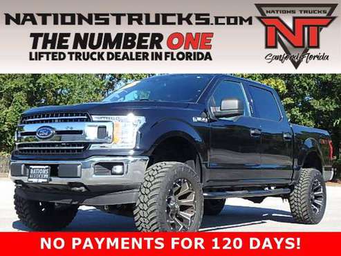 2019 FORD F150 XLT Super Crew ECOBOOST 4X4 LIFTED TRUCK - LOW MILES... for sale in Sanford, GA