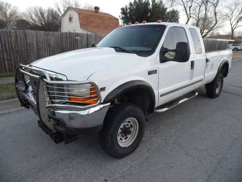 1999 Ford F250 Superduty Lifted Supercharged 4x4 Truck - cars & for sale in Haltom City, TX