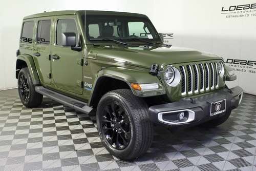 2021 Jeep Wrangler Unlimited 4xe Sahara 4WD for sale in Lincolnwood, IL