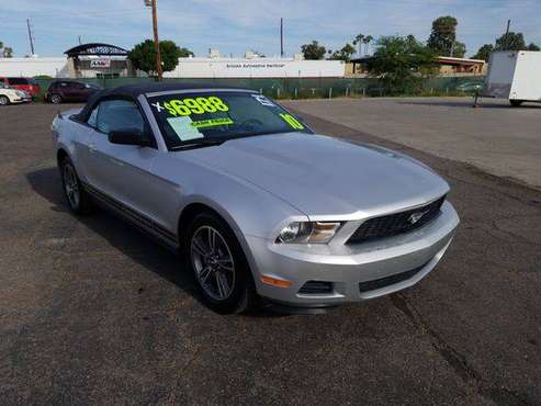 2010 Ford Mustang V6 Convertible FREE CARFAX ON EVERY VEHICLE for sale in Glendale, AZ