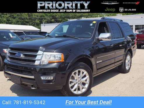 2015 Ford Expedition Limited suv Black for sale in Salisbury, MA