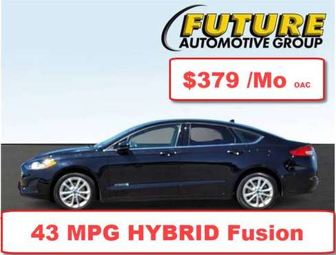 2019 Ford Fusion SE - HYBRID - CERTIFIED - - by for sale in Roseville, CA