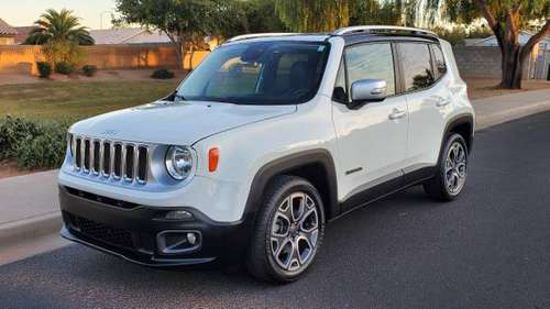 2016 JEEP RENEGADE LIMITED * LOW MILES * - cars & trucks - by owner... for sale in Phoenix, AZ