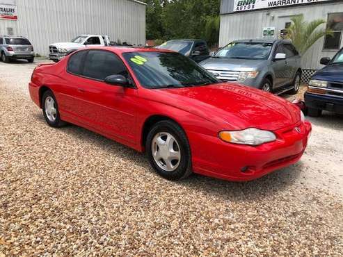 2000 Chevrolet Monte Carlo SS- Financing Available - cars & trucks -... for sale in St. Augustine, FL