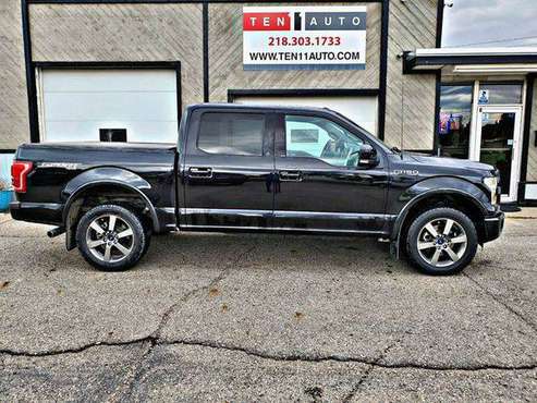 2015 Ford F-150 F150 F 150 Lariat 4x4 4dr SuperCrew 5.5 ft. SB -... for sale in Dilworth, MN