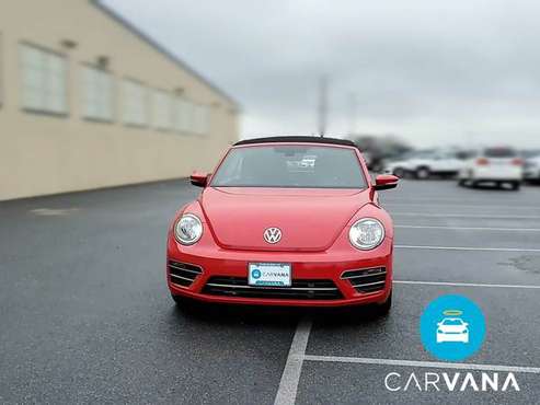 2017 VW Volkswagen Beetle 1.8T S Convertible 2D Convertible Red - -... for sale in Imperial Beach, CA