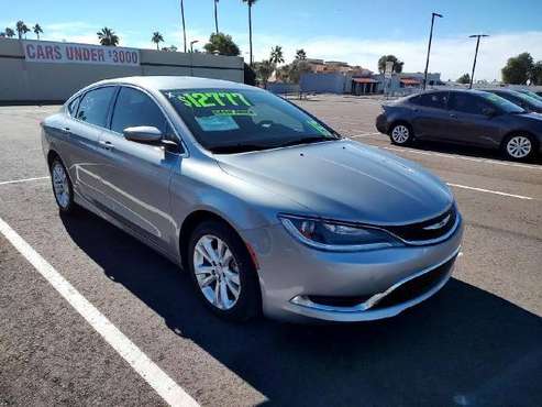 2015 Chrysler 200 4dr Sdn Limited FWD FREE CARFAX ON EVERY VEHICLE for sale in Glendale, AZ