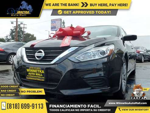 2018 Nissan Altima 2.5 S for only $312/mo - cars & trucks - by... for sale in Winnetka, CA