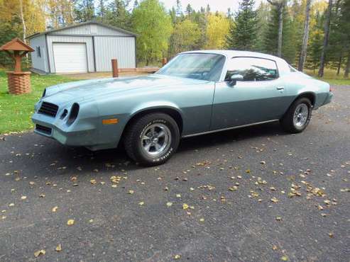 1978 Camaro, solid rust free condition for sale in Duluth, MN