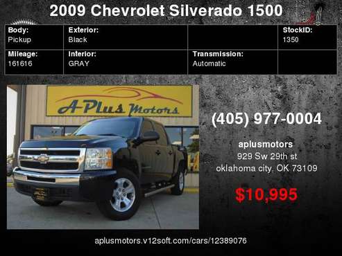 2009 Chevrolet Silverado 1500 LS 4x2 4dr Crew Cab 5.8 ft. SB for sale in Oklahoma City, OK