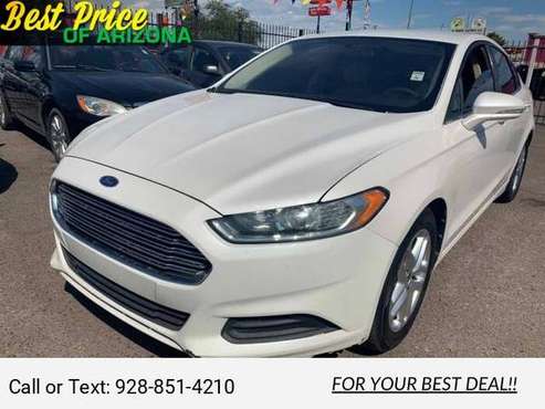 2013 Ford Fusion SE sedan Oxford White - - by dealer for sale in Phoenix, AZ