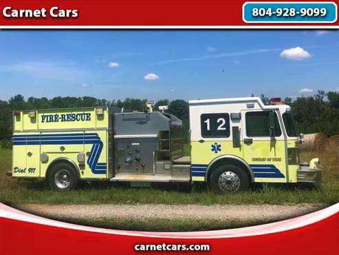 1999 SPARTAN GLADIATOR FIRE TRUCK for sale in Richmond, NC