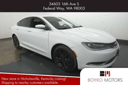 2015 Chrysler 200 Limited Sedan 4D - - by for sale in KY