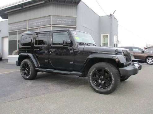 2014 *Jeep* *Wrangler Unlimited* *Unlimited Sahara* - cars & trucks... for sale in Wrentham, MA