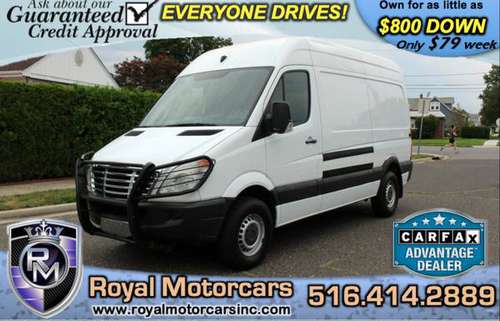 2011 MERCEDES SPRINTER 2500 144 WB CARGO DIESEL VAN WE FINANCE ALL !!! for sale in Uniondale, NY