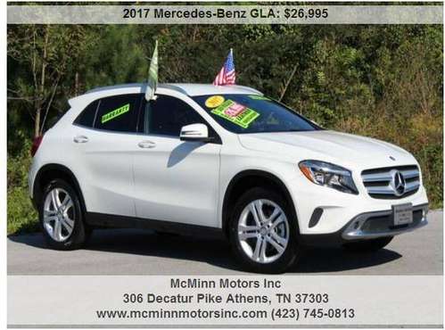 2017 Mercedes-Benz GLA250 4-Matic - Leather! NAV! Backup Cam! for sale in Athens, TN