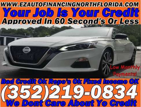 2019 Nissan Altima 2.5 SR Sedan BAD CREDIT NO CREDIT REPO,S THATS OK... for sale in Gainesville, FL