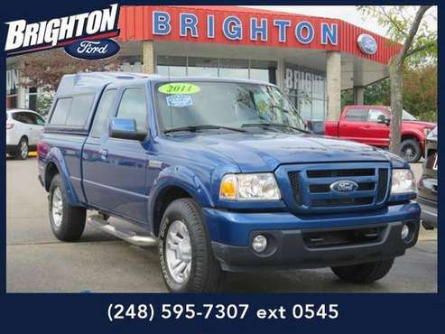 2011 Ford Ranger truck Sport (Vista Blue Metallic) for sale in Brighton, MI