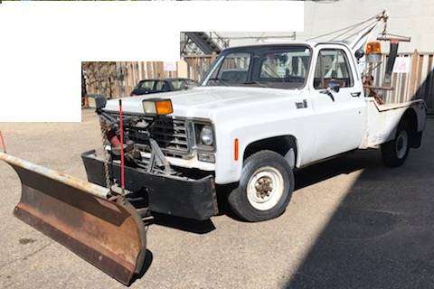 76 Chevrolet K20 Tow Truck W/Western Plow 72K 350 5 7L - cars & for sale in Madison, WI