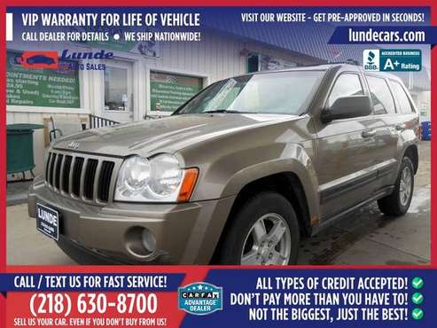 121/mo - 2006 Jeep Grand Cherokee Laredo Sport Utility 4D 4 D 4-D for sale in Wadena, ND