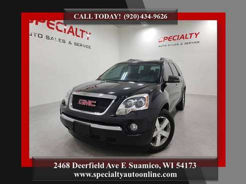 2010 GMC Acadia SLT-1! AWD! Moon! Bckup Cam! Heatd Seats! - cars & for sale in Suamico, WI