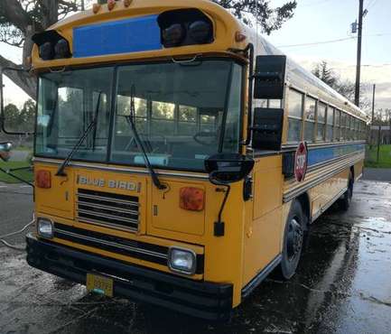 Converted 1992 34 Blue Bird School Bus/Mobile Classroom - cars & for sale in OR
