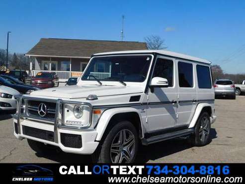 2017 Mercedes-Benz G-Class AMG G 63 AWD 4MATIC 4dr SUV for sale in Chelsea, MI
