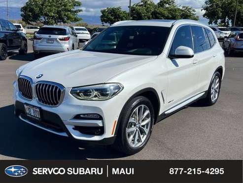 2018 BMW X3 xDrive30i AWD - - by dealer - vehicle for sale in Kahului, HI