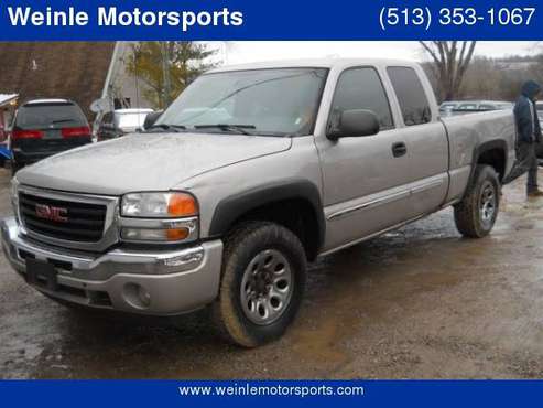 2005 GMC Sierra 1500 SLE 4WD **ZERO DOWN FINANCING AVAILABLE**2006... for sale in Cleves, OH