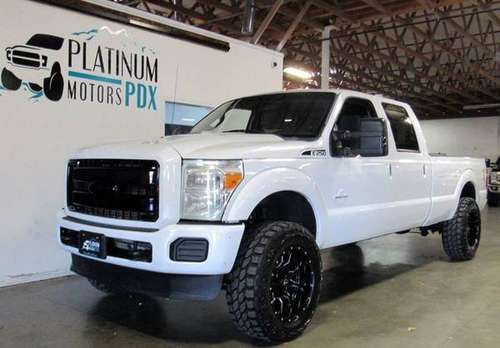 2011 Ford F-250 Super Duty Diesel 4WD F250 XLT 4x4 4dr Crew Cab 8 ft. for sale in Portland, OR