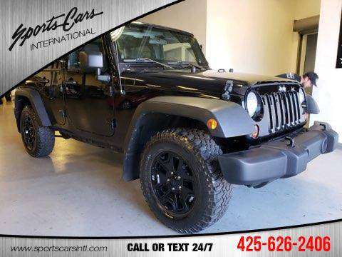 2012 Jeep Wrangler Unlimited Sport for sale in Bothell, WA