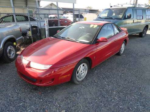 1999 SATURN SPORT COUPE CLEAN RED CAR !!! for sale in Gridley, CA