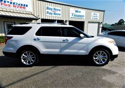 2014 FORD EXPLORER LIMITED !SUPER SHARP ! WE FINANCE ! NO CREDIT CK !! for sale in Longview, TX