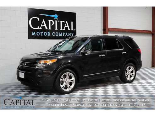 2013 Ford Explorer Limited 4x4! 7-Passenger Seating, Heated Seats for sale in Eau Claire, IL