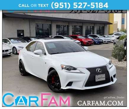 2014 Lexus IS 350 - - by dealer - vehicle for sale in Rialto, CA