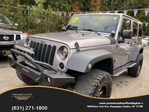 2017 Jeep Wrangler Unlimited - Everyone s Approved! for sale in Huntington Station, NY