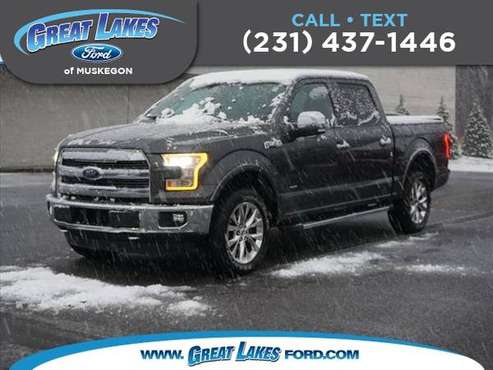 *2016* *Ford* *F-150* *Lariat* - cars & trucks - by dealer - vehicle... for sale in Muskegon, MI