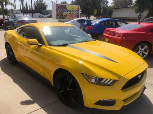 15' Mustang 4 cyl EcoBoost, Auto, NAV, Heat/Cool Seats, 42K miles for sale in Visalia, CA