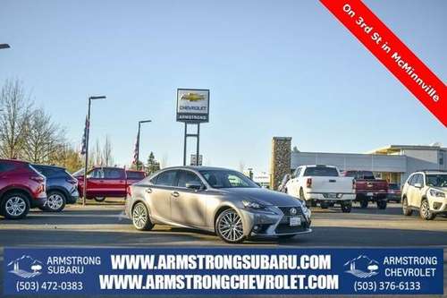 2015 Lexus IS 250 Sedan - - by dealer - vehicle for sale in McMinnville, OR