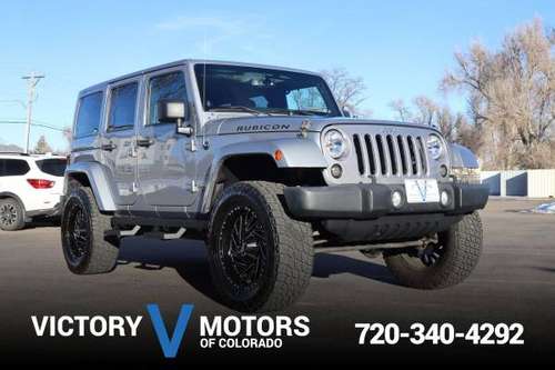 2014 Jeep Wrangler Unlimited 4x4 4WD Rubicon SUV for sale in Longmont, CO