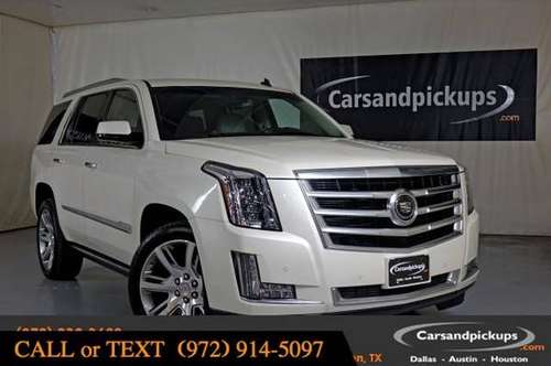 2015 Cadillac Escalade Premium - RAM, FORD, CHEVY, DIESEL, LIFTED for sale in Addison, TX