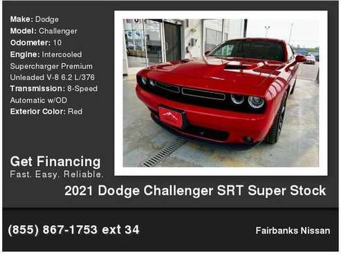 2021 Dodge Challenger SRT Super Stock - - by dealer for sale in Fairbanks, AK