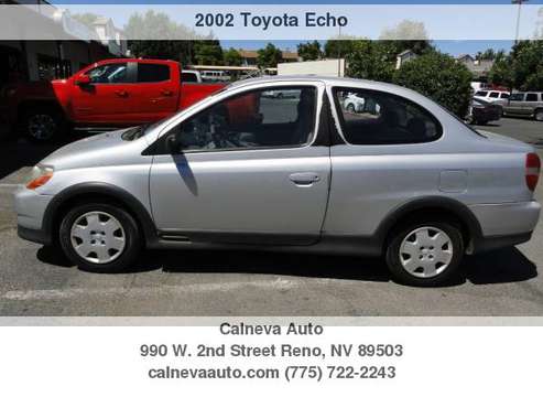 2002 Toyota Echo 2dr Cpe Auto 122K MILES for sale in Reno, NV